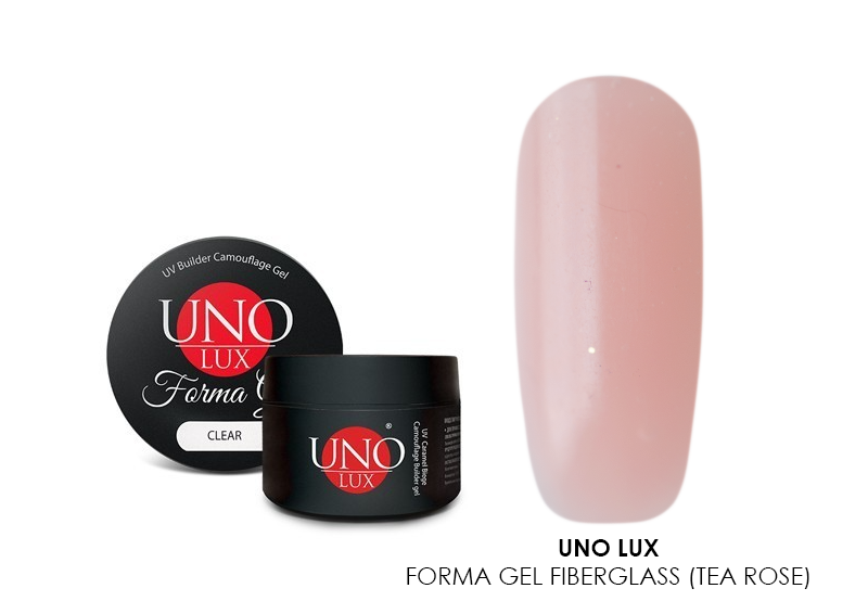 Uno Lux, Forma Gel - моделирующий камуфлирующий гель (Tea Rose), 15 гр