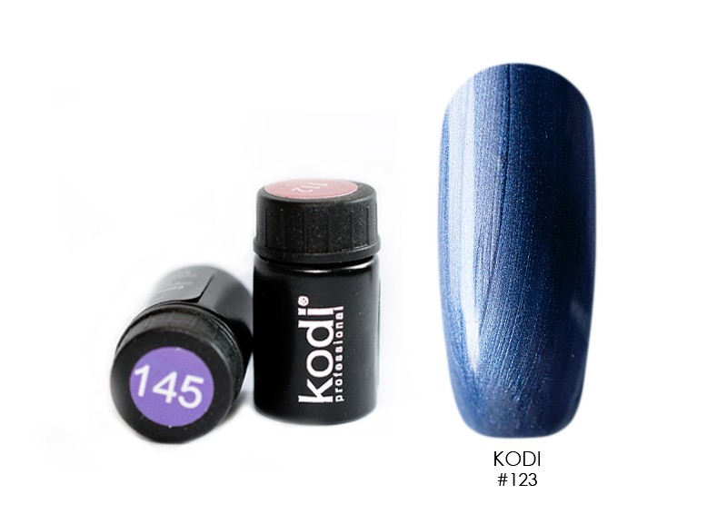 Kodi, цветная гель-краска биогель без липкого слоя (№123), 4 мл