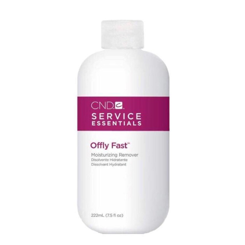 CND, Offly Fast – Питательная жидкость для удаления искусственных покрытий, 222 мл