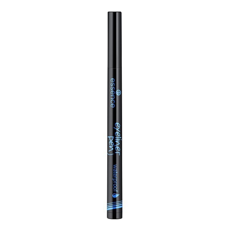 Essence, super fine eyeliner pen waterproof — водостойкая подводка для глаз