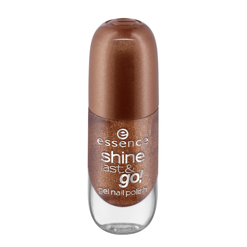 Essence, shine last & go! — лак для ногтей (бронзовый т.41), 8 мл