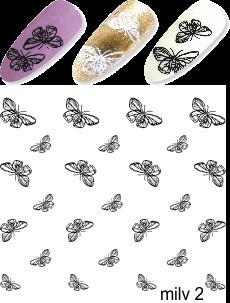 Milv, слайдер-дизайн "Бабочки 2"