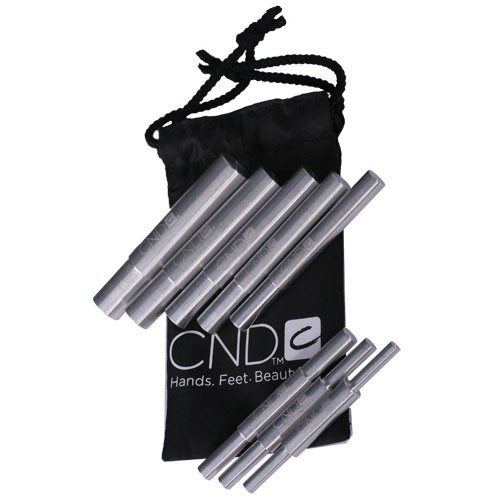 CND, Набор конусных шаблонов для моделирования ногтей с логотипом CND (16 размеров), 8 шт