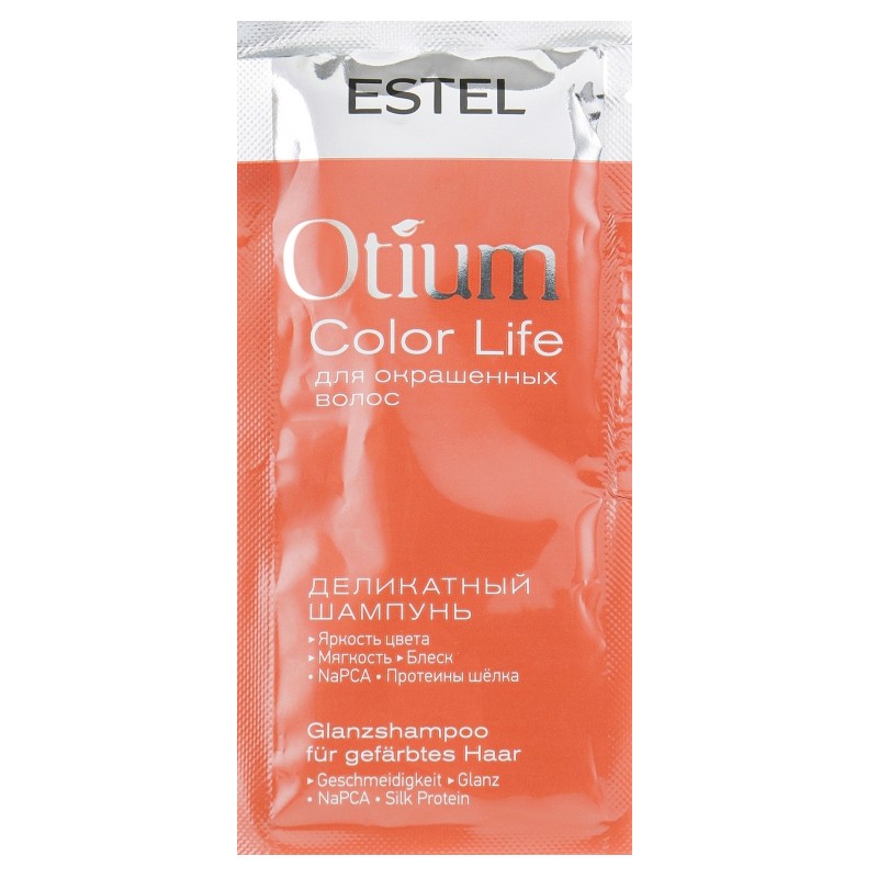 Estel, пробник - деликатный шампунь для окрашенных волос OTIUM COLOR LIFE