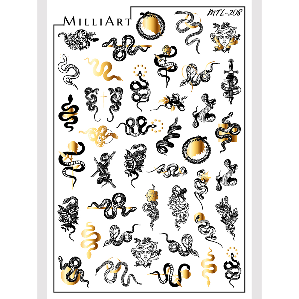 Anna Tkacheva, слайдер-дизайн MilliArt металлик MTL-208 Anna Tkacheva, слайдер-дизайн MilliArt металлик MTL-208