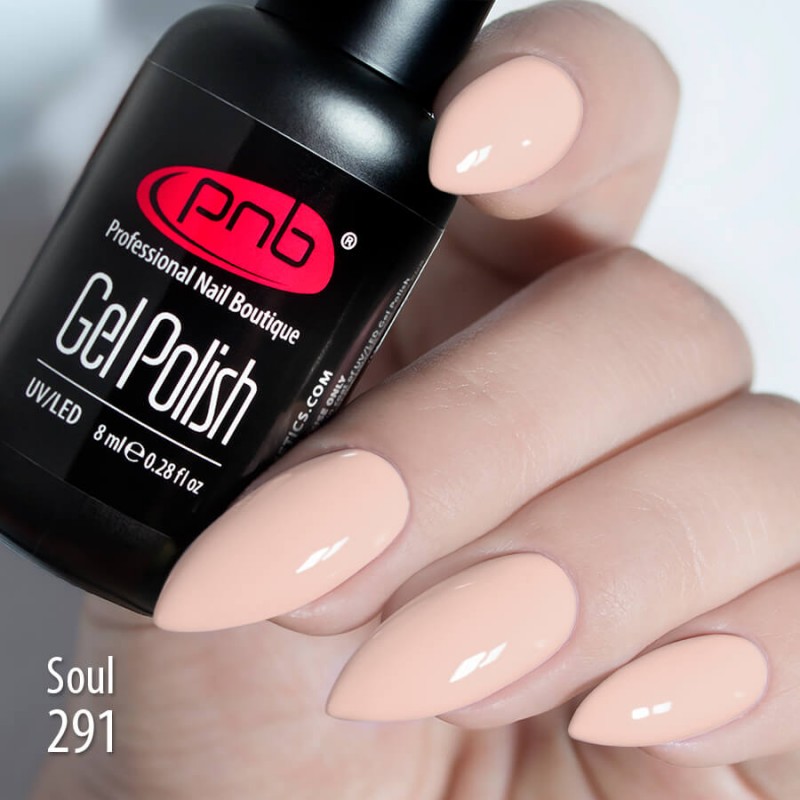 Дизайн ногтей. Товар: УЦЕНКА, PNB, Gel nail polish - гель-лак №291, 8 мл