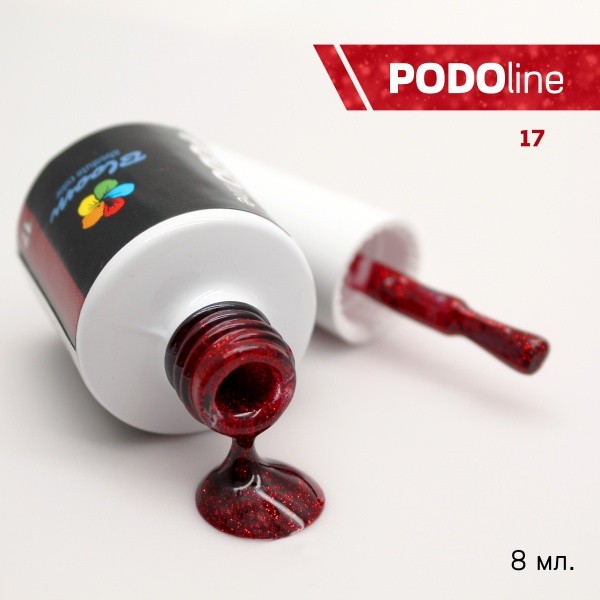 Bloom, PODO - гель-лак (№17), 8 мл Bloom, PODO - гель-лак (№17), 8 мл