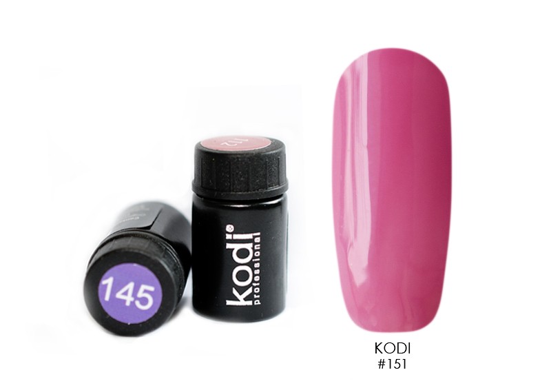 Kodi, цветная гель-краска биогель без липкого слоя (№151), 4 мл