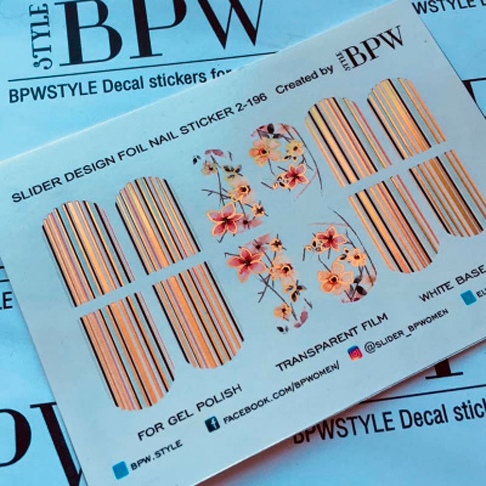 BPW.Style, слайдер-дизайн (Цветы и полоски sd2-196) BPW.Style, слайдер-дизайн (Цветы и полоски sd2-196)
