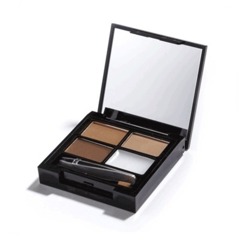 Makeup Revolution, Focus & Fix Eyebrow Shaping Kit - палетка для бровей (Medium Dark) Makeup Revolution, Focus & Fix Eyebrow Shaping Kit - палетка для бровей (Medium Dark)