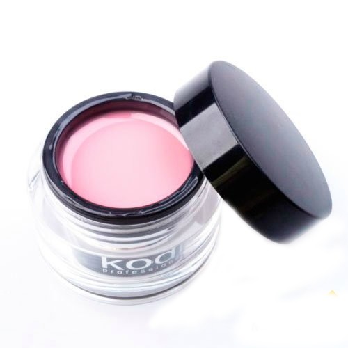 Kodi, Pink builder UV gel - трехфазный гель для моделирования (прозрачно-розовый), 14 мл