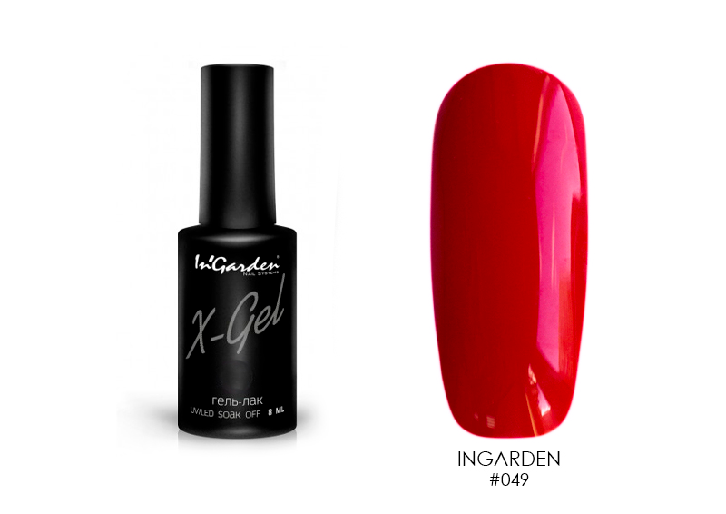 Ingarden, гель-лак X-Gel (№49), 8 мл