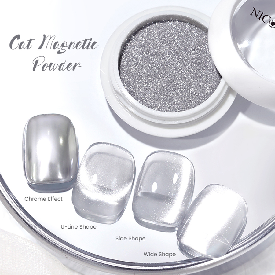 Cat Magnetic Powder - магнитный пигмент "Кошачий глаз" Cat Magnetic Powder - магнитный пигмент "Кошачий глаз"