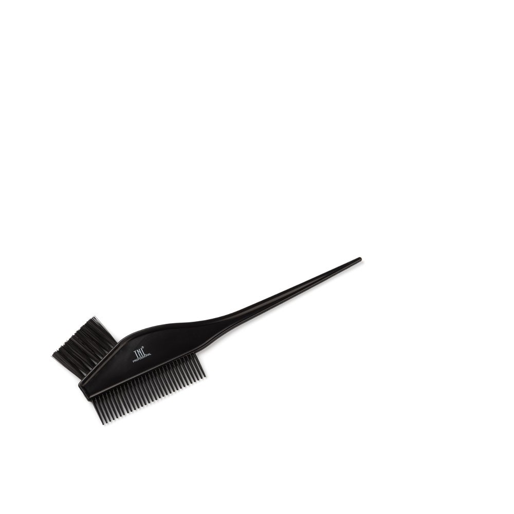 Tnl, кисть-расческа для окрашивания (двухсторонняя, черная)