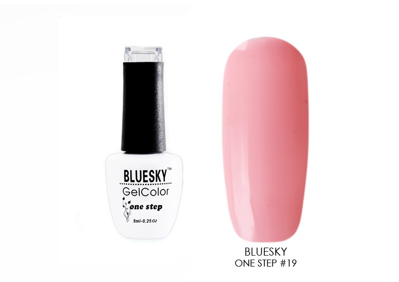 BlueSky, однофазный гель-лак "One Step" №19, 8 мл