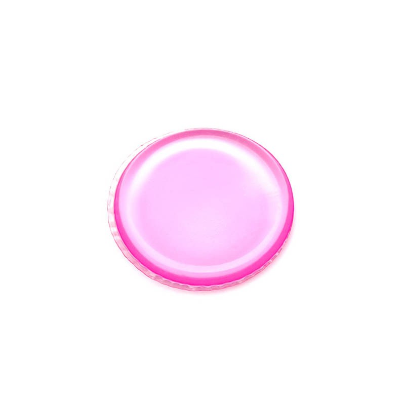 TNL, спонж для макияжа силиконовый круглый (розовый)