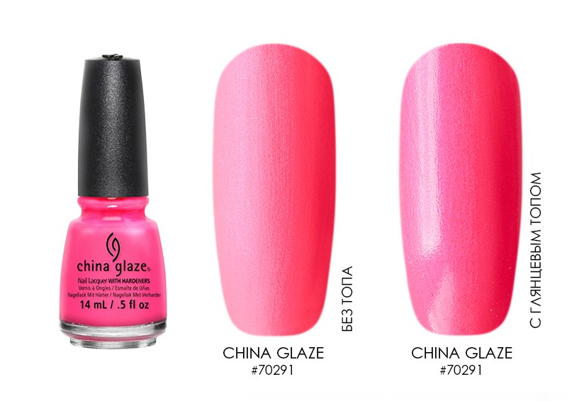 China Glaze, лак для ногтей (Neon Pink Voltage Lacguer 70291), 14 мл