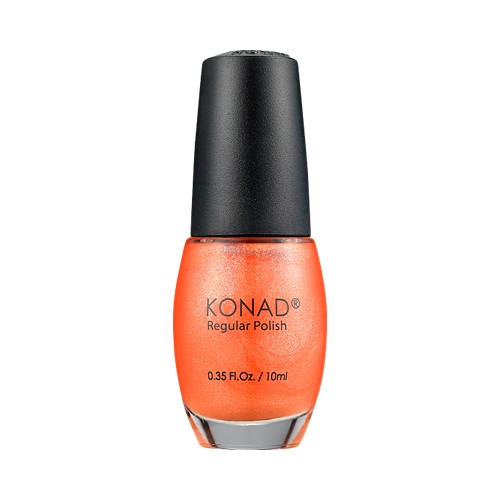 Konad Regular Nail - лак для ногтей (Orange Pearl R40), 10 мл