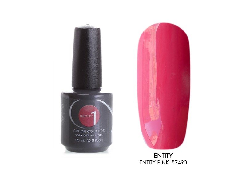 Entity One Color Couture, гель-лак (Entity Pink №7490), 15 мл