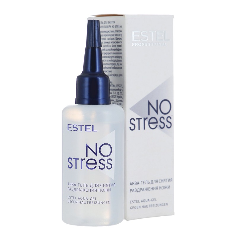 Estel, No Stress - аква-гель для снятия раздражения кожи, 30 мл