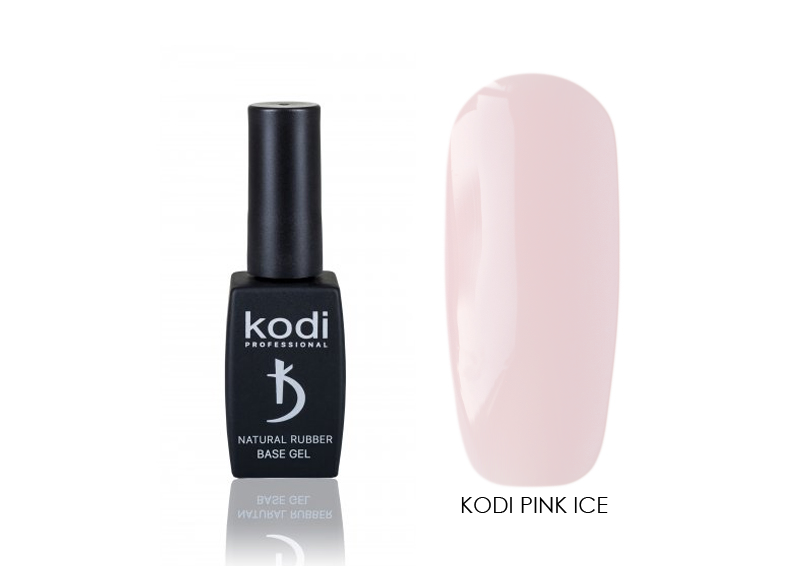 Kodi, Natural Rubber Base - камуфлирующая база (Pink ice),12 мл