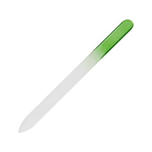 Irisk, Пилка стеклянная цветная "Яркие краски" (Зеленая №02), 14 см