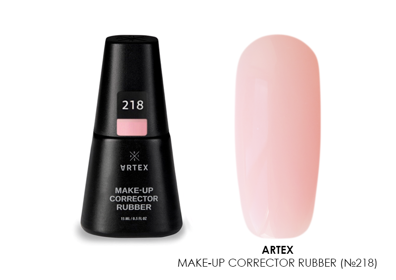 Artex, Make-up corrector rubber - камуфлирующая база (218), 15 мл