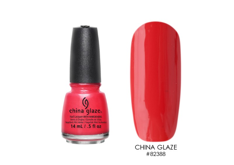 China Glaze, лак для ногтей (I Brake For Colour), 14 мл