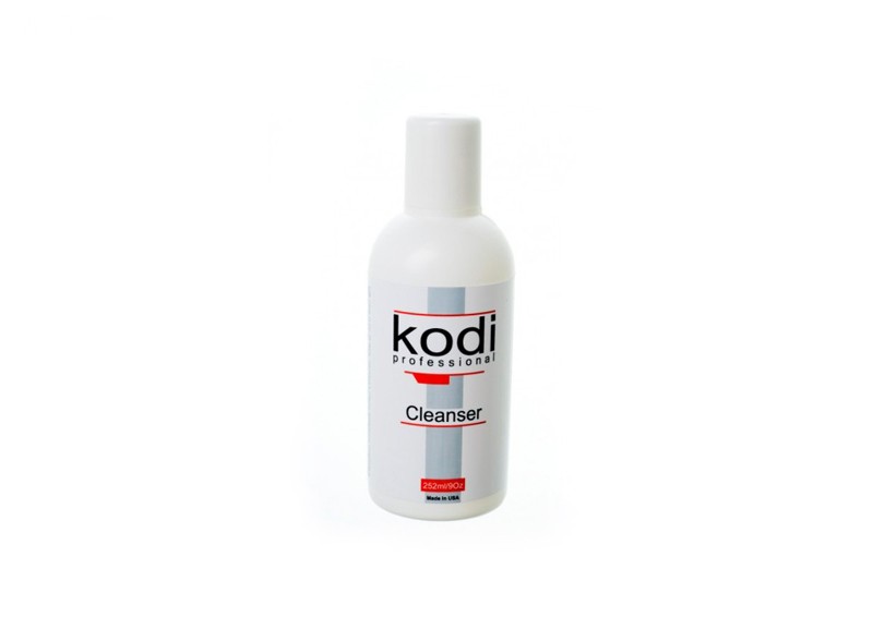 Kodi, Cleanser - жидкость для снятия липкого гелевого слоя, 250 мл