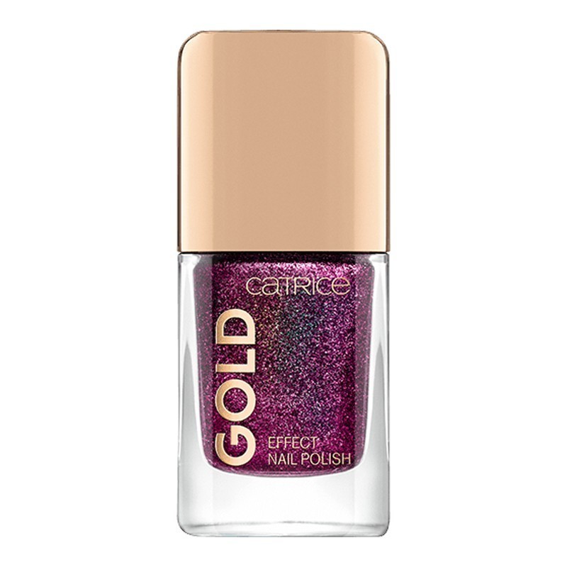 Catrice, Gold Effect Nail Polish - лак для ногтей (07 Lustrous Seduction сливовый), 10.5 мл