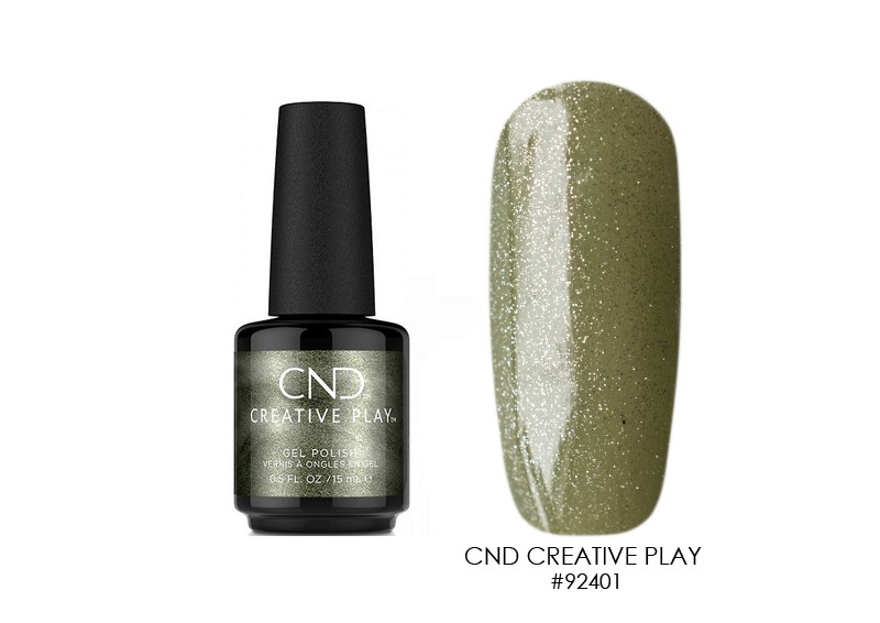 CND Creative Play Gel, гель-лак (№433 Olive For Moment), 15 мл