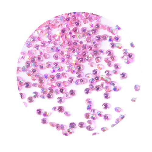 Tnl, дизайн Хрустальная крошка №4 голографик (нежно-розовая), 1440 шт