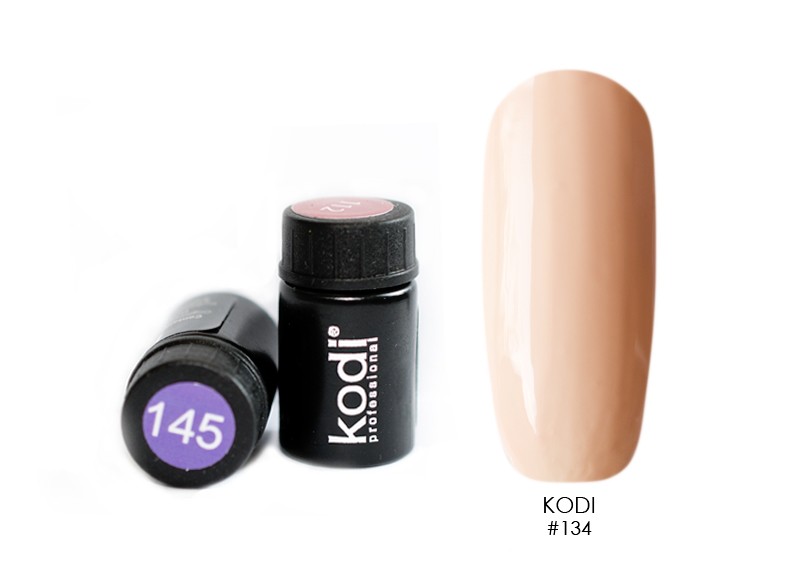 Kodi, цветная гель-краска биогель без липкого слоя (№134), 4 мл