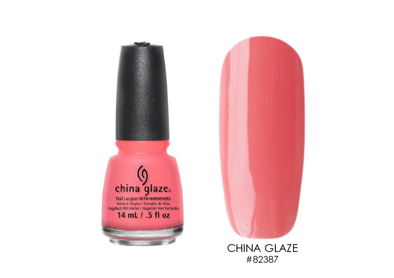 China Glaze, лак для ногтей (Pinking Out The Window), 14 мл