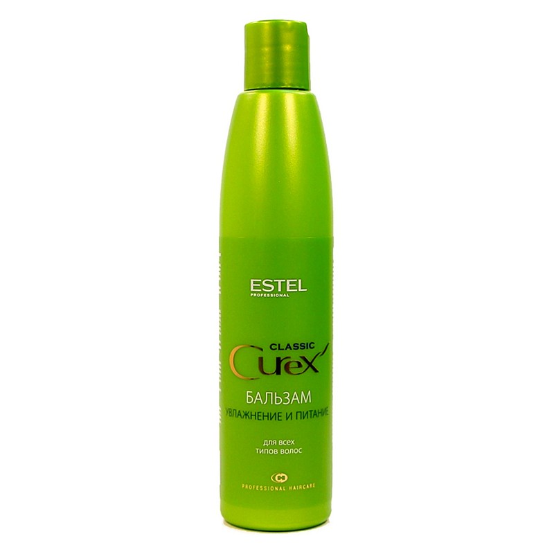 Estel, Curex Classic - бальзам Увлажнение и питание для всех типов волос, 250 мл