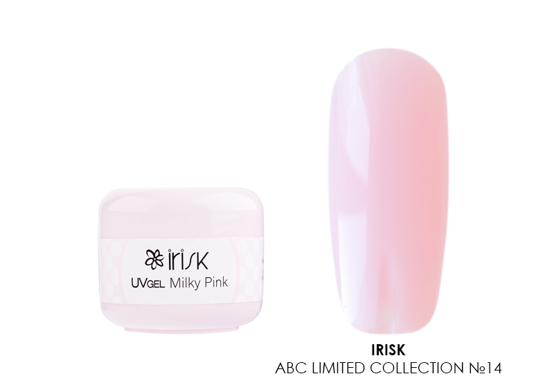 Irisk, ABC Limited collection - гель камуфлирующий №04 (Milky Pink), 15 мл