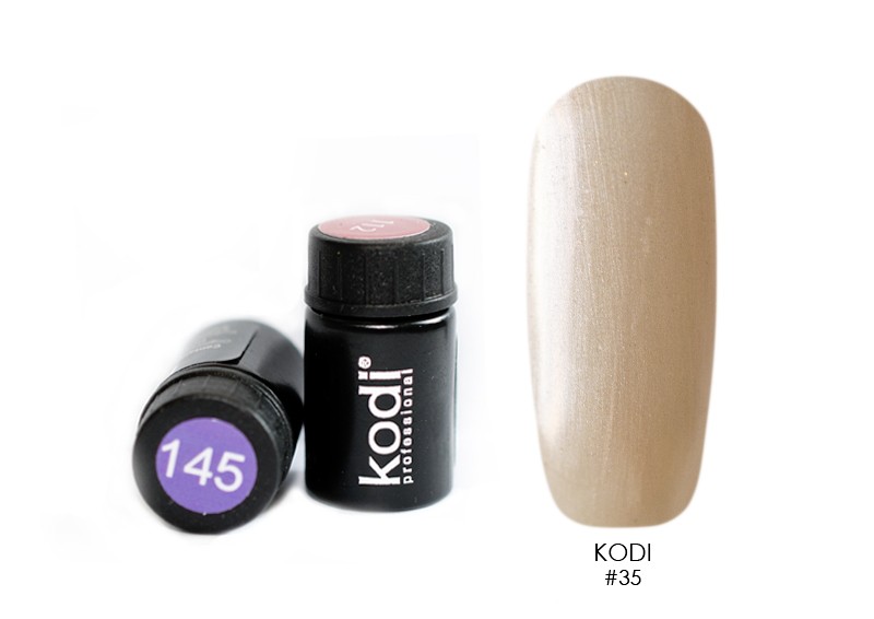 Kodi, цветная гель-краска биогель с липким слоем (№35), 4 мл