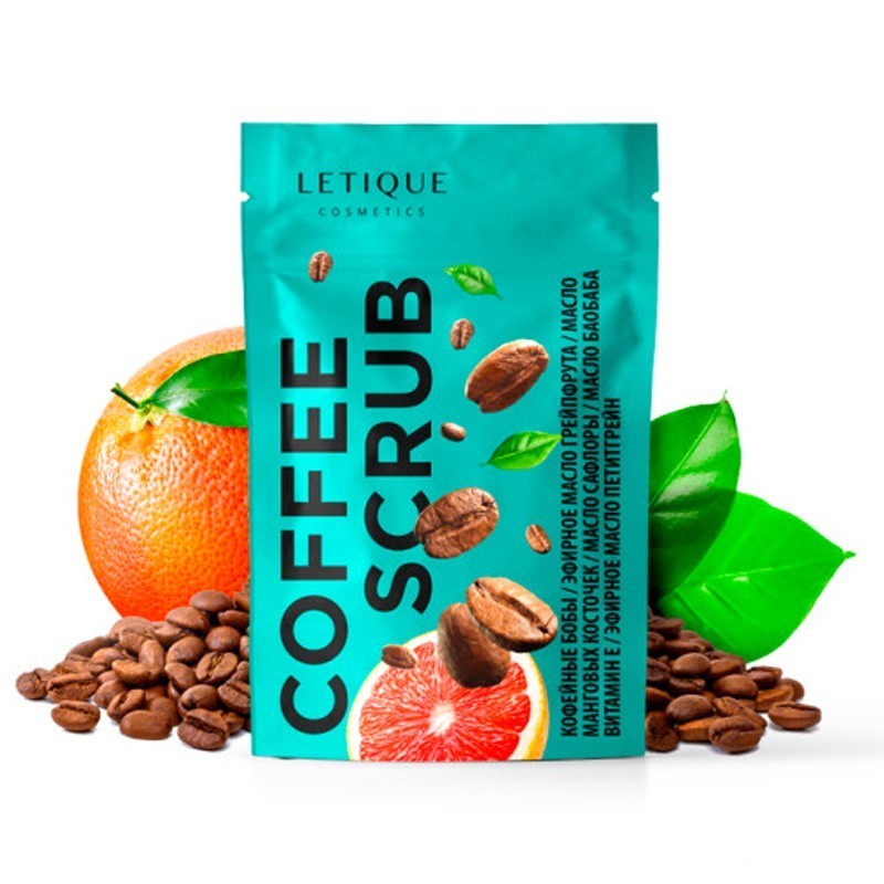 Letique, Скраб кофе, 250 г Letique, Скраб кофе, 250 г