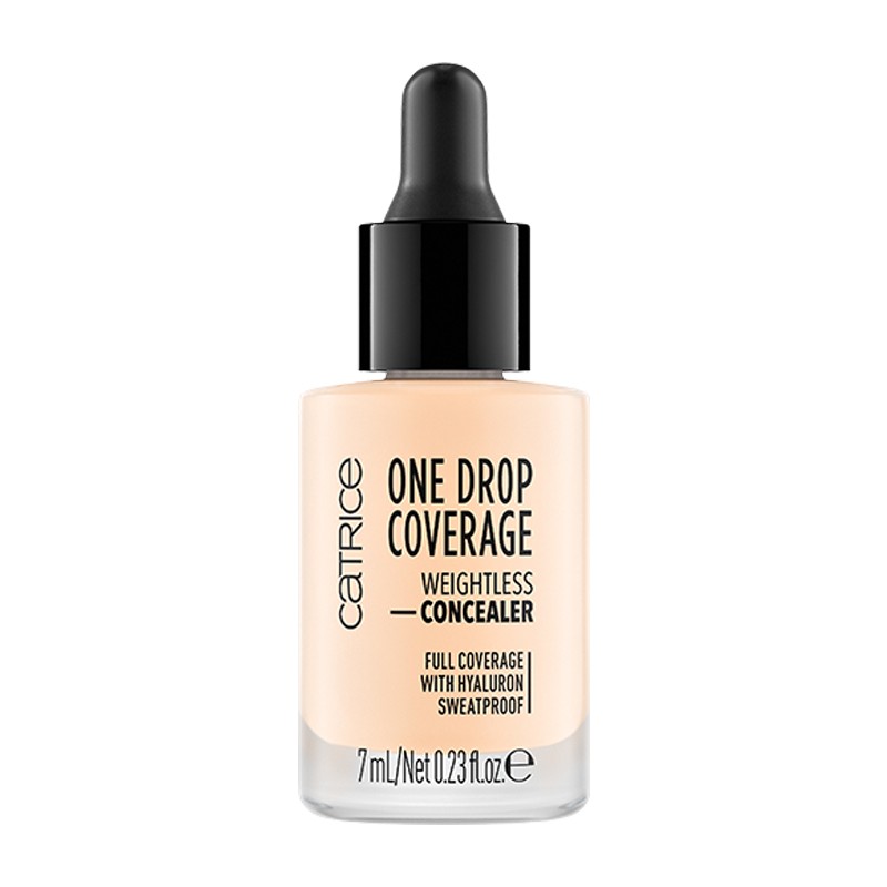 Catrice, One Drop Coverage Weightless Concealer - консилер (002 True Ivory айвори), 7 мл