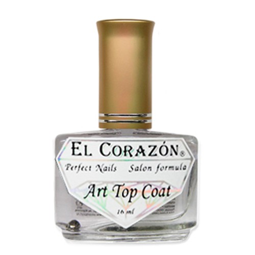 EL Corazon Art top coat - декоративный топ (Голография радуга №421/23), 16 мл