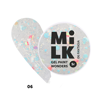 Milk, Wonders - гель-краска №06 (Fantasia), 5 гр