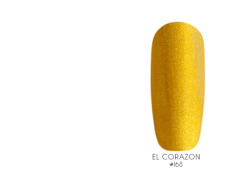 EL Corazon, лак для ногтей (Matte & Shine Effect №168), 16 мл