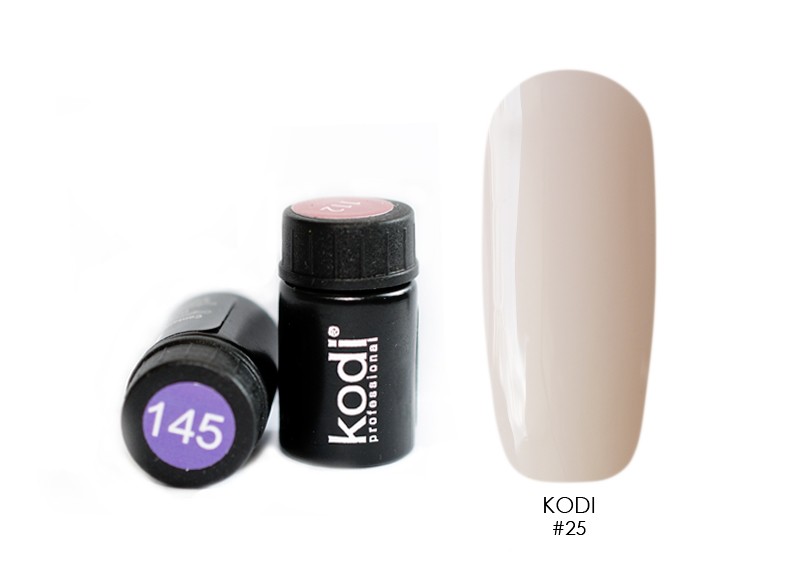 Kodi, цветная гель-краска биогель с липким слоем (№25), 10 мл