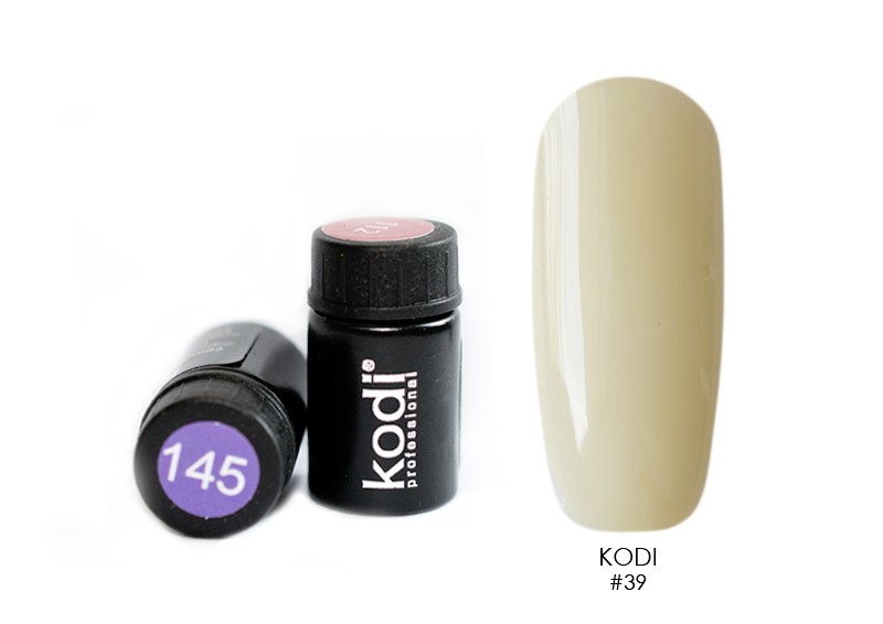 Kodi, цветная гель-краска биогель с липким слоем (№39), 4 мл