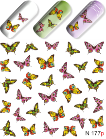 Milv, слайдер-дизайн "Бабочки N177p"