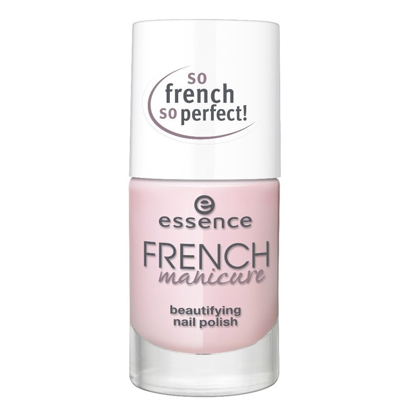 Essence, french manicure — лак для ногтей (розовый т.01), 10 мл