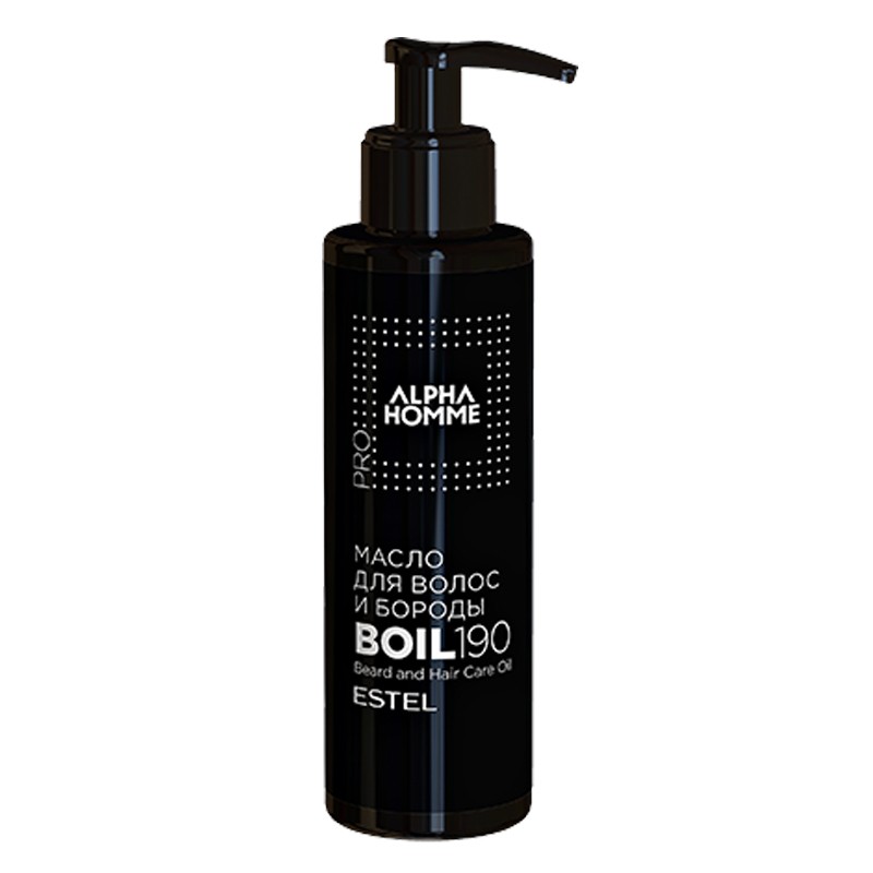 Estel, Alpha Homme Pro - масло для волос и бороды, 190 мл