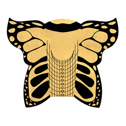 Irisk, формы металлизированные Бабочка, 100шт