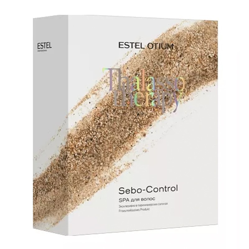 Estel, Otium Thalasso Therapy Sebo-Control - набор для процедуры (шампунь, маска-глина)