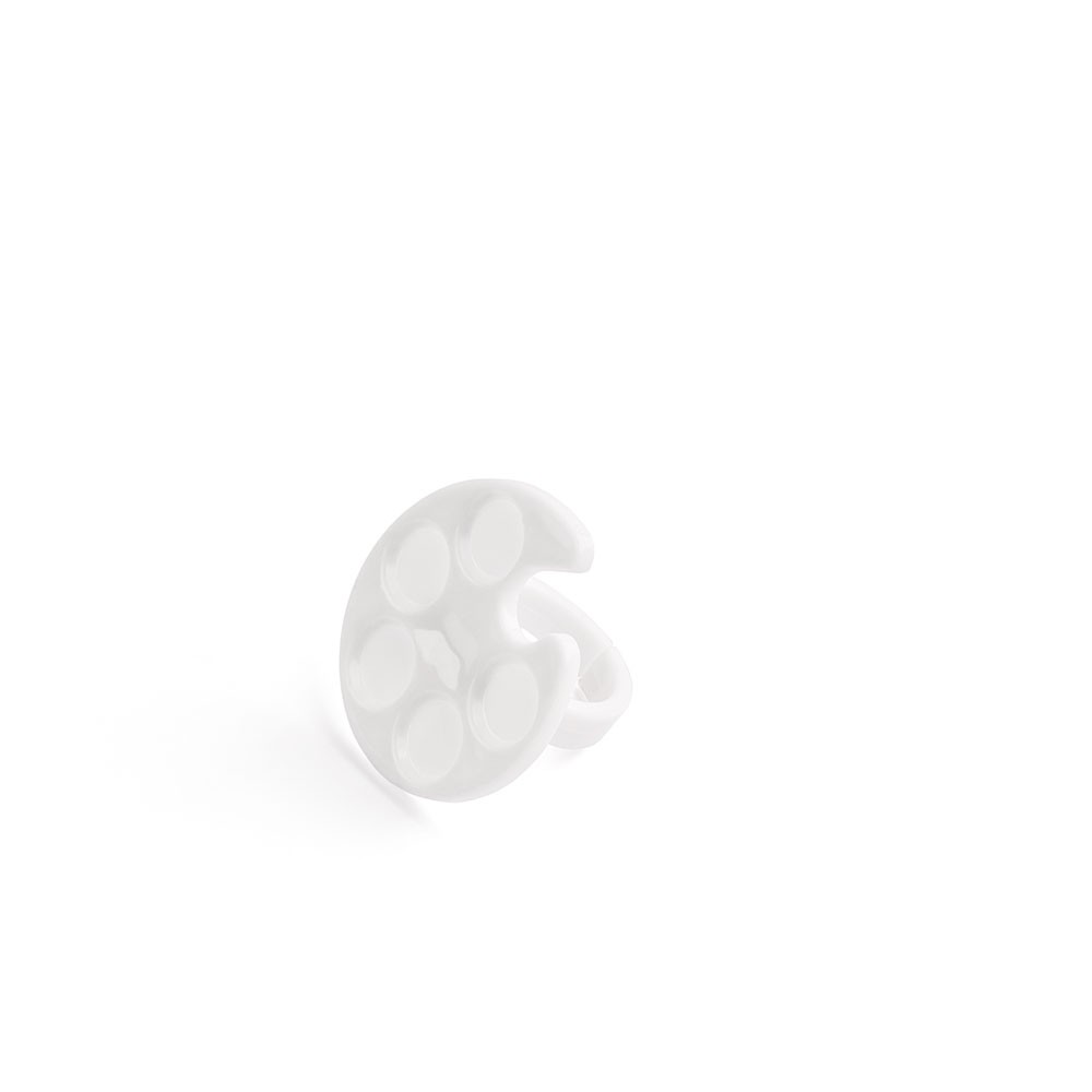 Tnl, универсальное пластиковое кольцо для смешивания (белое), 10 шт